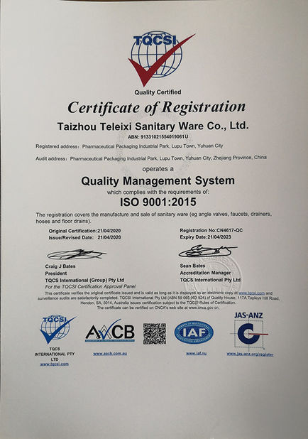 Taizhou Tracy Sanitary Ware Co., Ltd